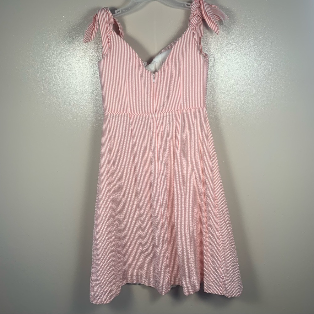 J.Crew Party Striped Off Shoulder Boned Dress - Picture 10 of 13